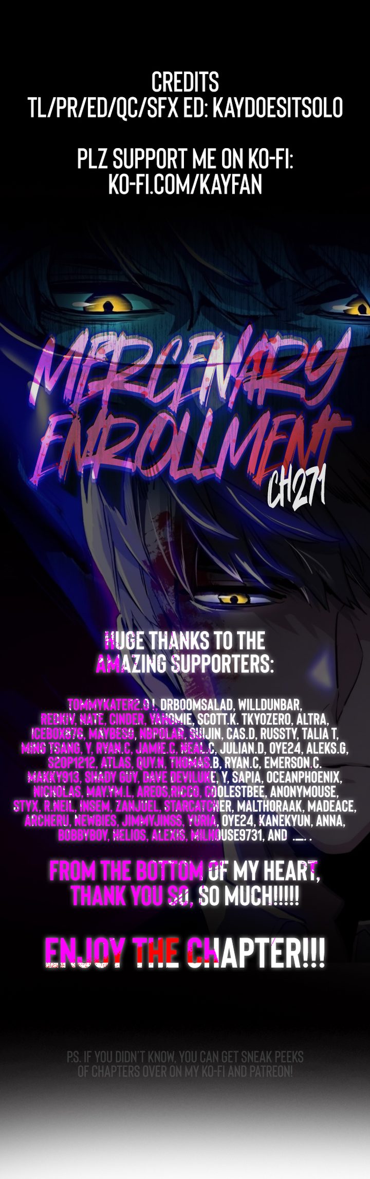 Mercenary Enrollment - Chapter 271 Page 1