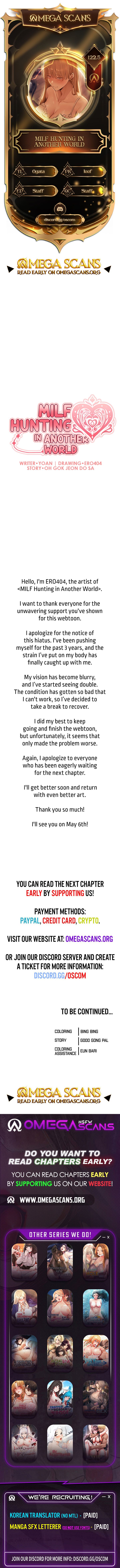 MILF Hunting In Another World - Chapter 122.5 Page 1