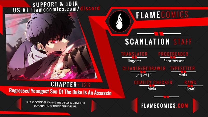 The Regressed Son of a Duke is an Assassin - Chapter 126 Page 1