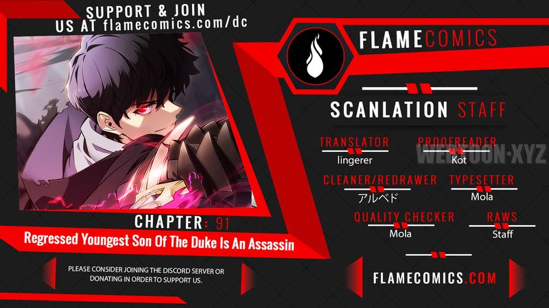The Regressed Son of a Duke is an Assassin - Chapter 91 Page 1