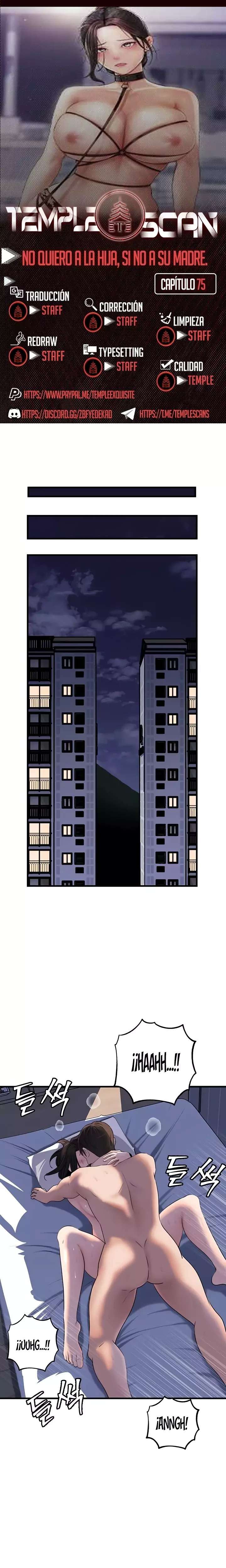 Not the Daughter, but the Mother Raw - Chapter 75 Page 1