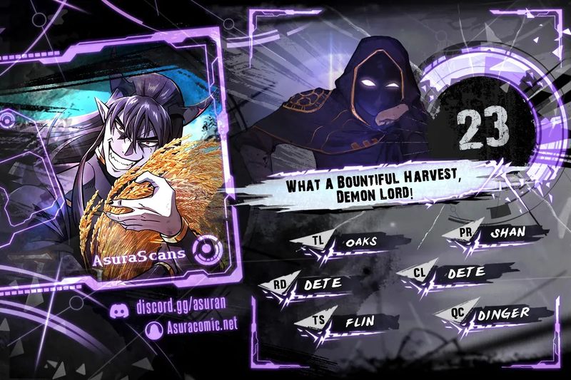 What a Bountiful Harvest, Demon Lord! - Chapter 23 Page 1