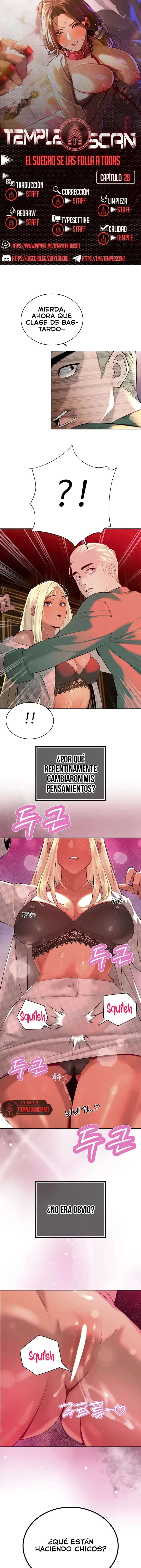 The Father-In-Law Fucks Them All Raw - Chapter 28 Page 1