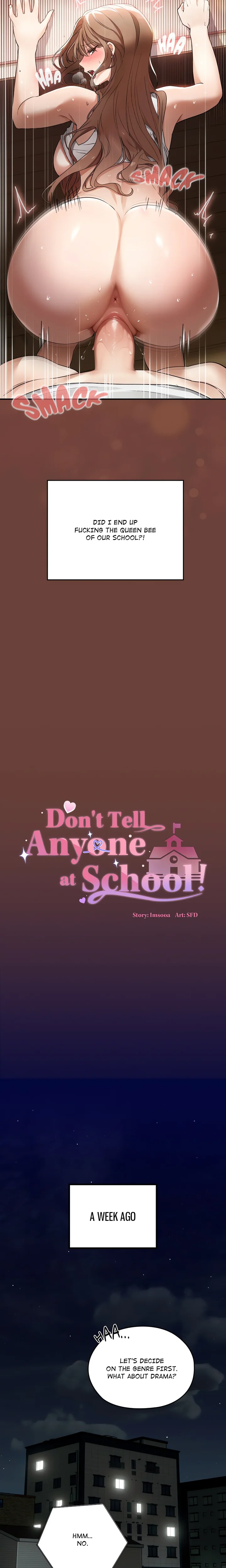 Don’t Tell Anyone at School! (Uncensored) - Chapter 1 Page 4