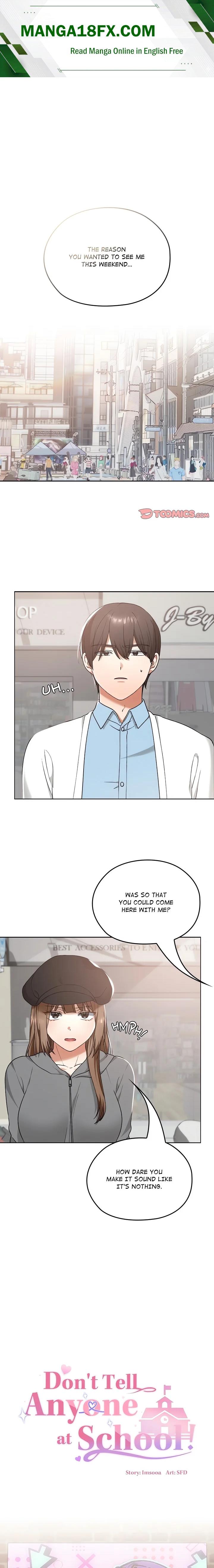 Don’t Tell Anyone at School! (Uncensored) - Chapter 12 Page 1