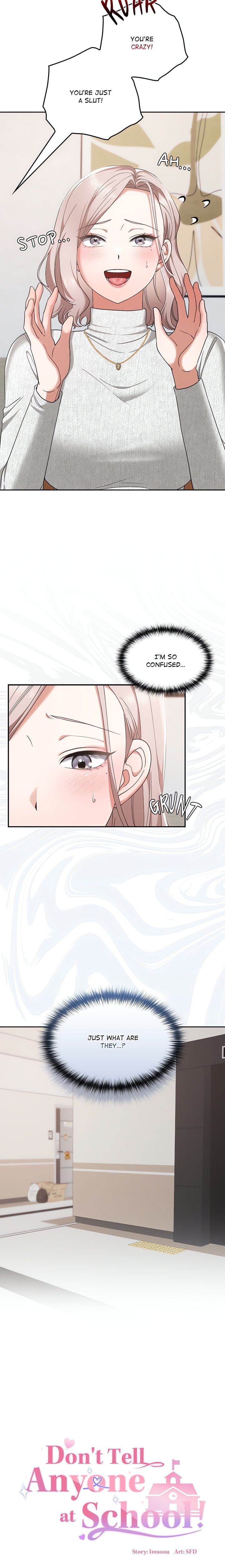 Don’t Tell Anyone at School! (Uncensored) - Chapter 21 Page 9