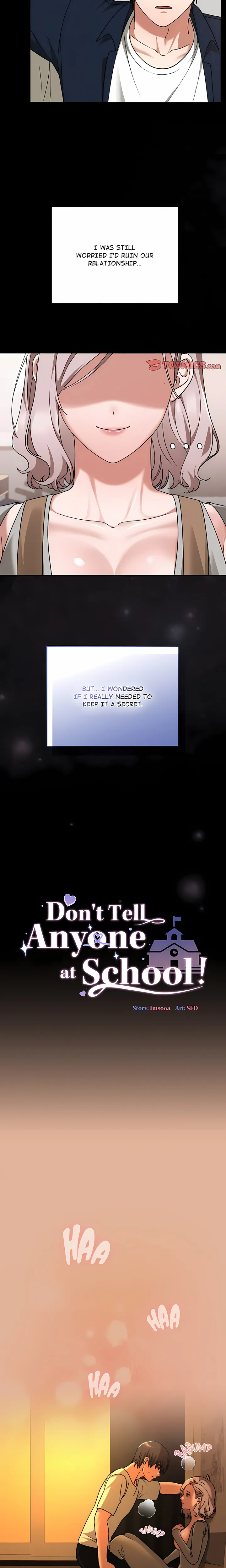 Don’t Tell Anyone at School! (Uncensored) - Chapter 30 Page 9
