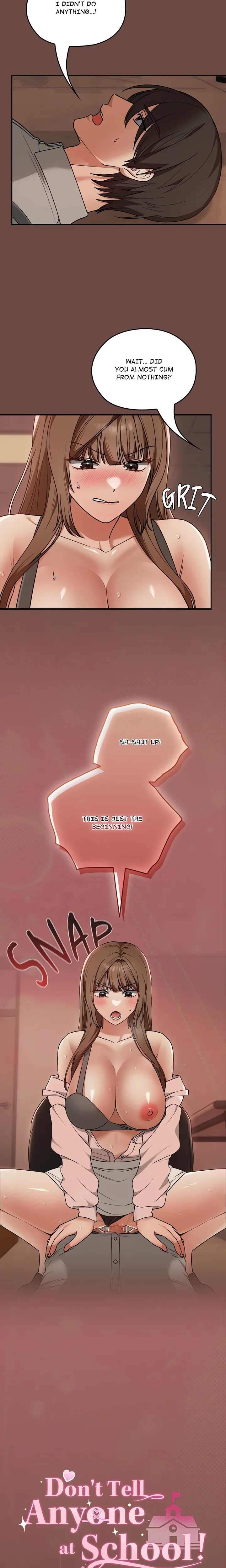 Don’t Tell Anyone at School! (Uncensored) - Chapter 8 Page 4