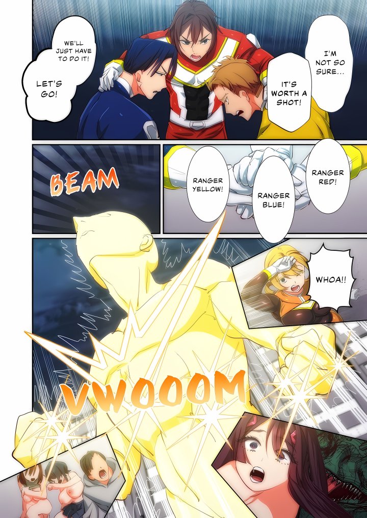 Pitiful Ranger Pink: I’m Such a Disgrace, but It Feels So Good! (Uncensored) - Chapter 19 Page 10