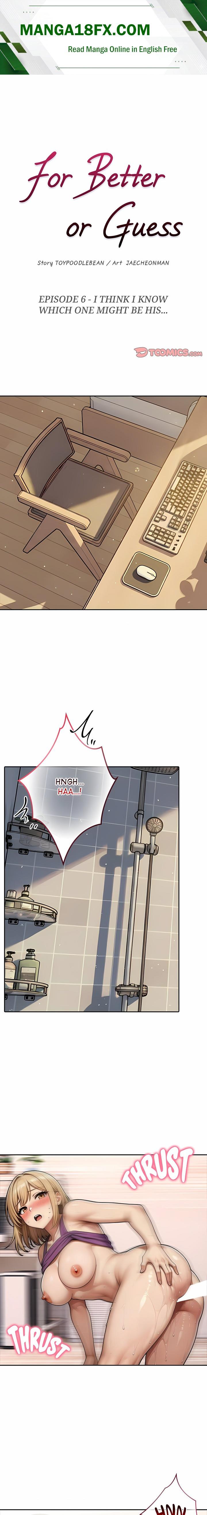 For Better or Guess - Chapter 6 Page 1