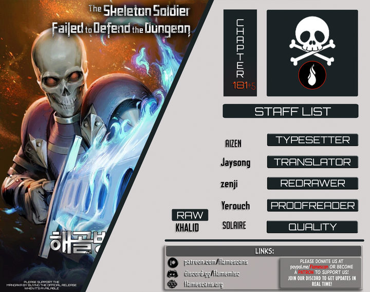 Skeleton Soldier Couldn’t Protect the Dungeon - Chapter 186 Page 1