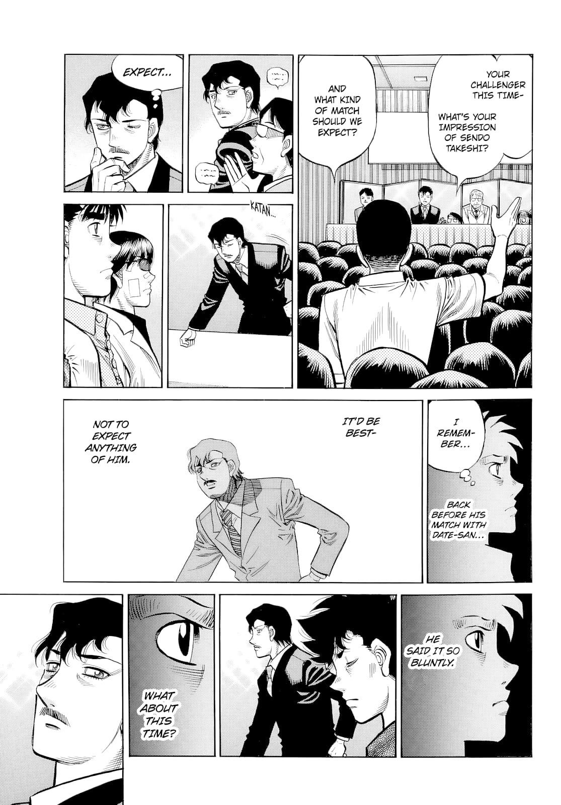 Hajime no Ippo - Chapter 1488 Page 7
