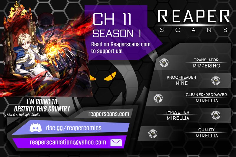 I’m Going to Destroy this Country - Chapter 11 Page 1