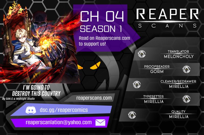 I’m Going to Destroy this Country - Chapter 4 Page 1