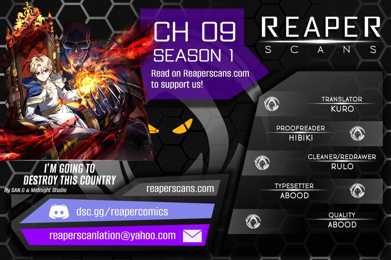 I’m Going to Destroy this Country - Chapter 9 Page 1