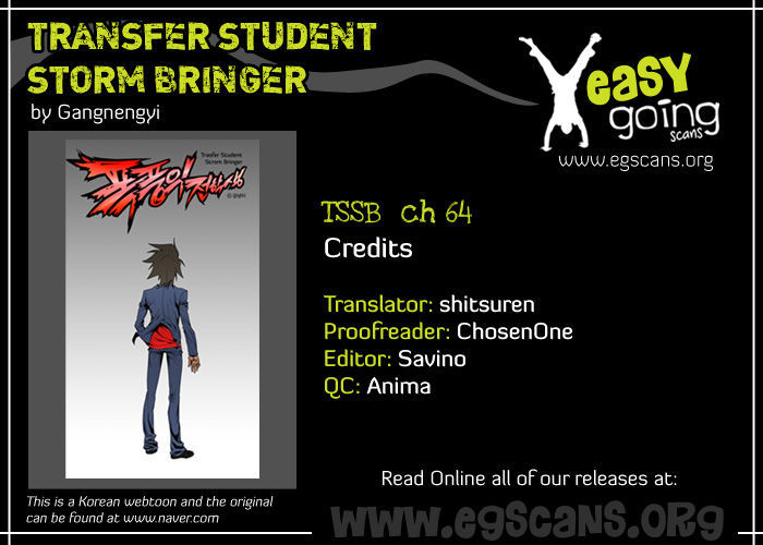 Transfer Student Storm Bringer - Chapter 64 Page 1